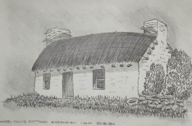 Isle of Man sketches, drawn 1984